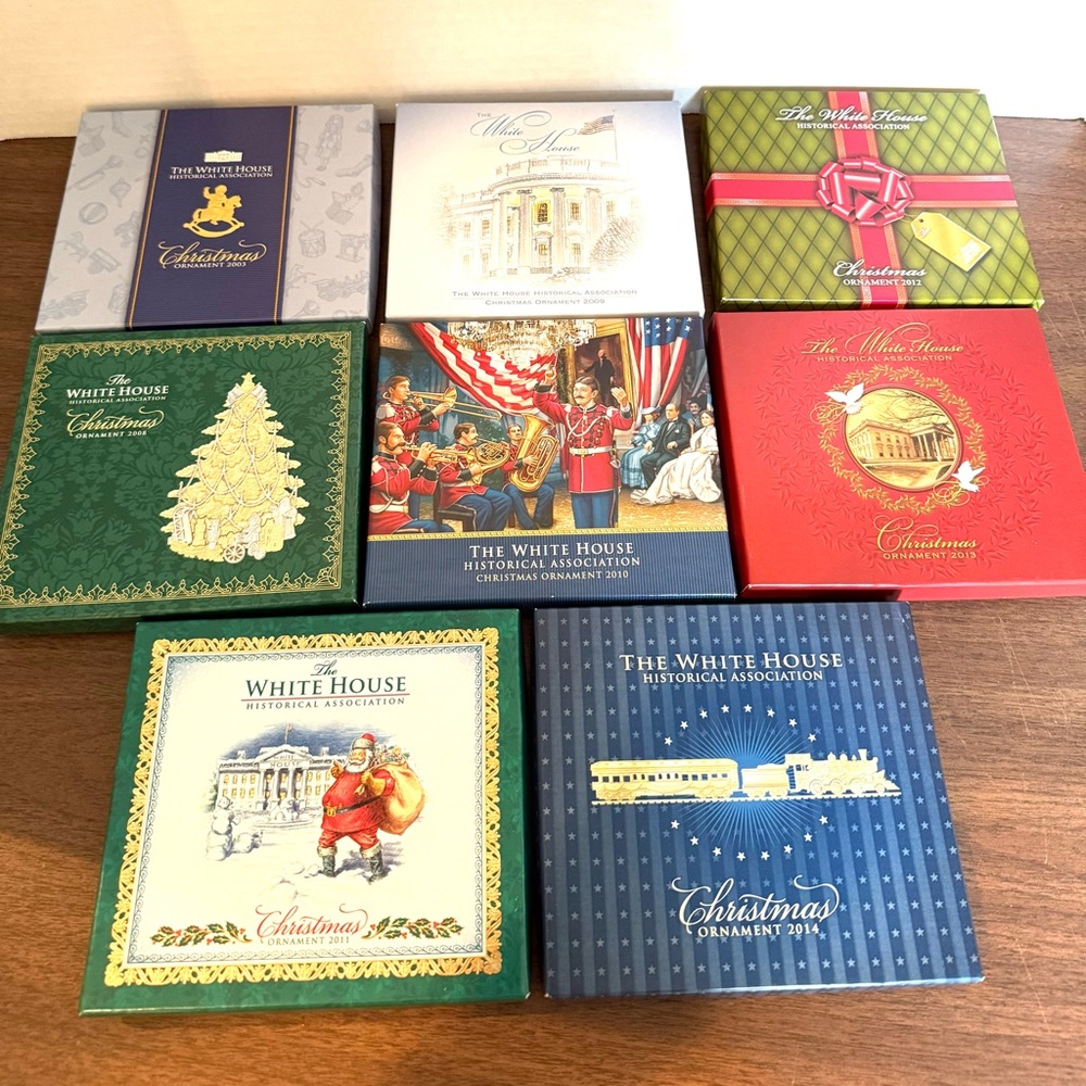 White House Christmas Ornament Collection